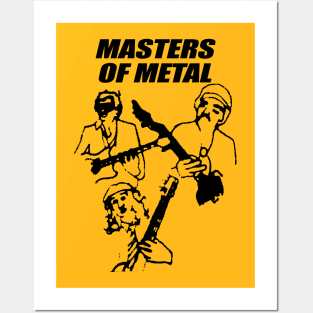 MASTERS OF METAL Posters and Art